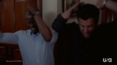 Shawn and Gus dance, Psych